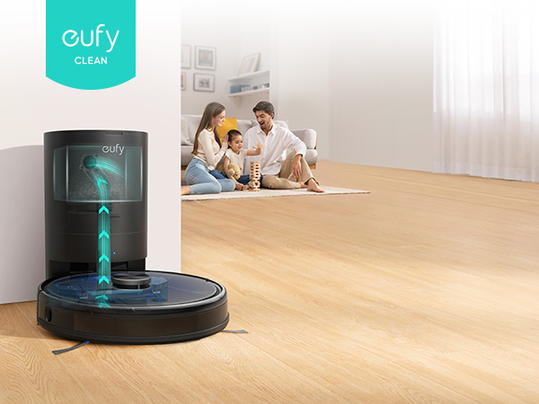 Amazon.co.jp: Anker Eufy RoboVac L35 Hybrid+ Robot Vacuum Cleaner