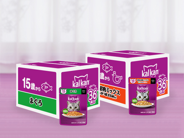 Amazon.co.jp: カルカン キャットフード パウチ 成猫用 1歳から お魚