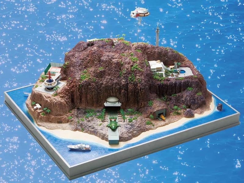 Amazon | デアゴスティーニ サンダーバード秘密基地 約703mm ABS&PVC製