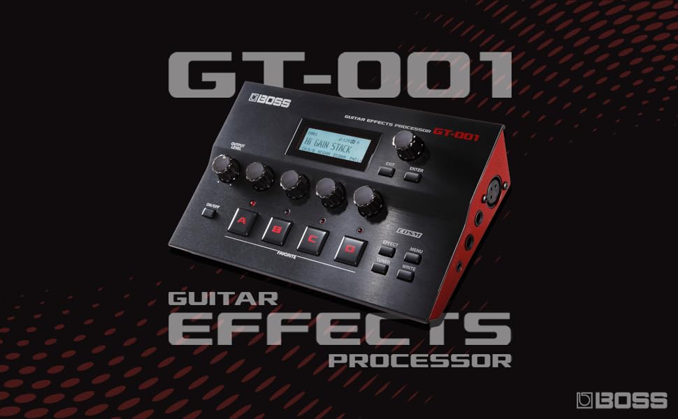Amazon.com: BOSS GT-001 Guitar Effects Processor in a Desktop Unit