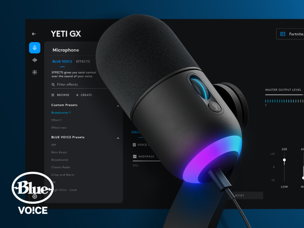 Amazon.com: Logitech G Yeti GX Dynamic RGB Gaming Microphone