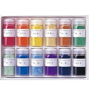 Amazon | ナカガワ胡粉 水干絵の具 20ml 12色セット ボトル入 | 絵具 通販