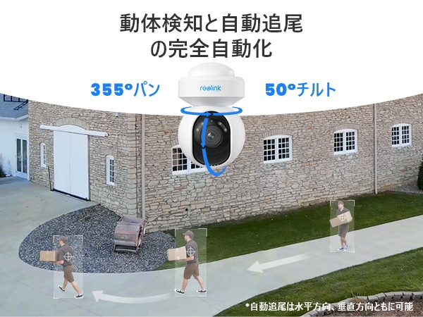 Amazon.co.jp: Reolink 防犯カメラ 屋外 3倍光学ズーム WiFi 2.4/5GHz