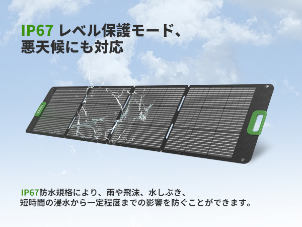 Amazon | Loncin ソーラーパネル 200W 折り畳み式 太陽能パネル