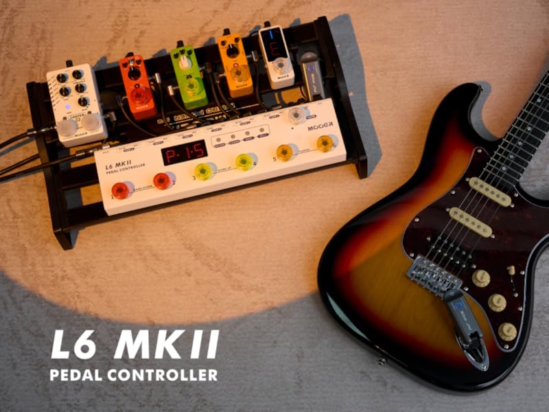Amazon.com: MOOER L6 MKII Guitar Multi Effects Pedalboard Pedal