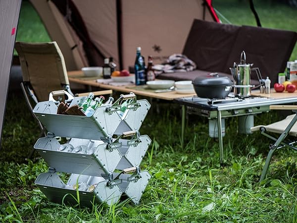 Amazon | スノーピーク(snow peak) ファニチャー シェルフコンテナ 25