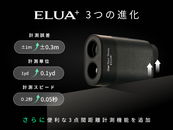 Amazon.co.jp: Shot Navi ゴルフレーザー距離計 Laser Sniper ELUA
