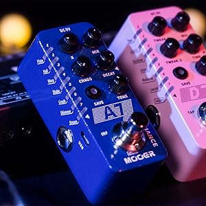 Amazon.com: MOOER A7 Reverb Guitar Pedal Ambiance Versatile with 7