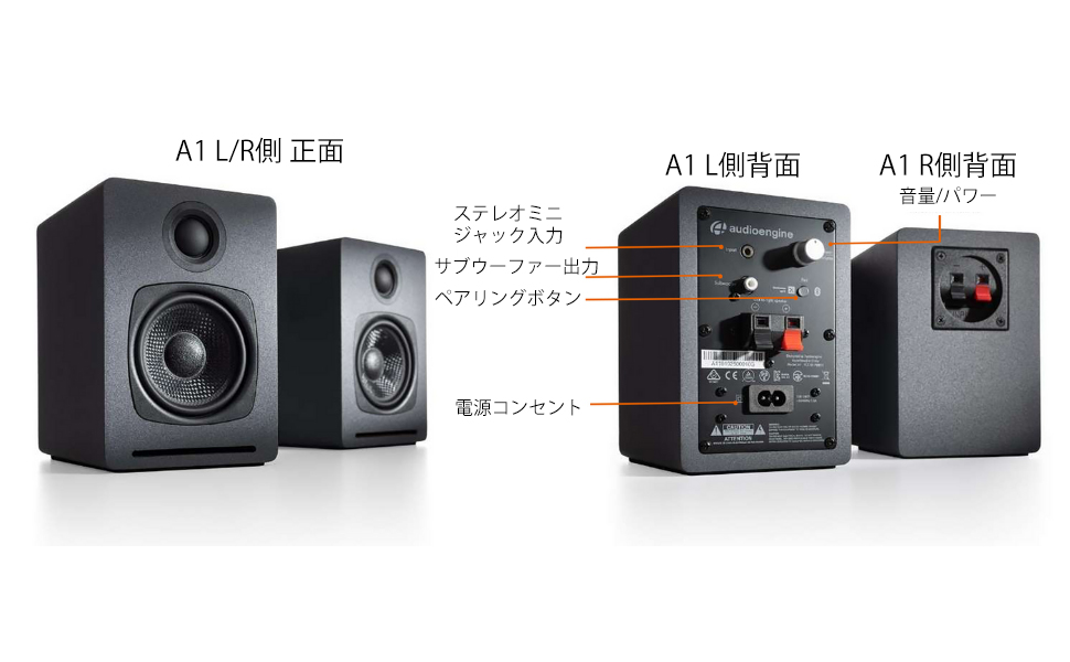 Amazon.co.jp: 【国内正規品】Audioengine オーディオエンジン A1