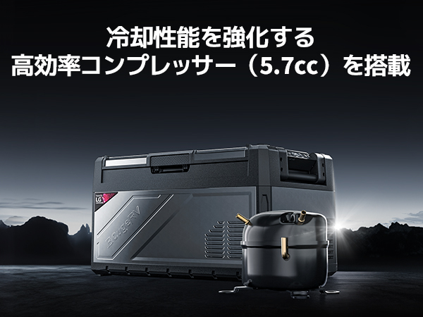 Amazon.co.jp: BougeRV ポータブル冷蔵庫 バッテリー内蔵可能 39L 車載
