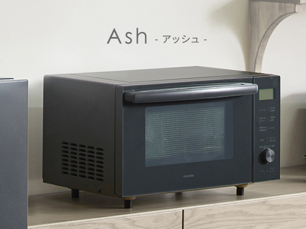Amazon.co.jp: Iris Ohyama AMO-F1811-B Oven-Microwave Combo, 4.8