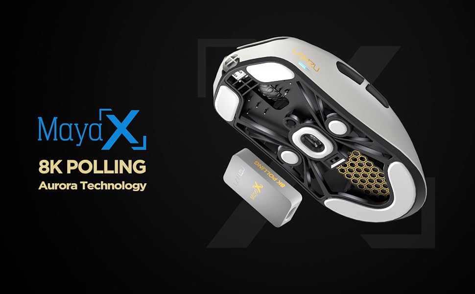 Amazon.co.jp: ラムズ(Lamzu) MAYA X ゲーミングマウス White 1セット