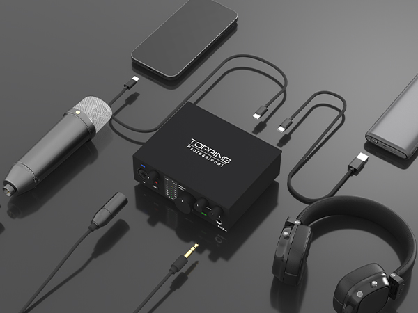 Amazon.co.jp: TOPPING Professional E1X2 OTG 1in / 2out オーディオ