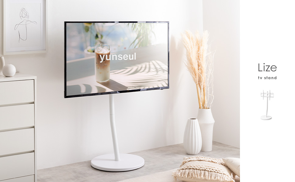 Amazon.co.jp: 家具350 テレビスタンド キャスター付き 32～65インチ