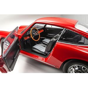 オートアート1/18 ミニカー ポルシェ911 ナロー 1964 レッド RED