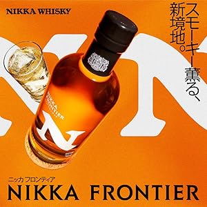 Amazon.co.jp: Nikka Frontier 16.9 fl oz (500 ml), 48% Asahi