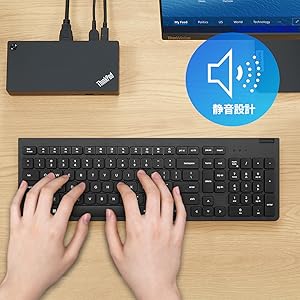 Amazon.co.jp: Lenovo Lenovo エッセンシャル ワイヤレス キーボード