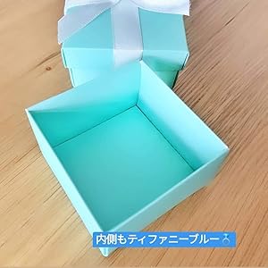 Amazon | Coloris(カラリス) ティファニーブルー ギフトボックス 30個