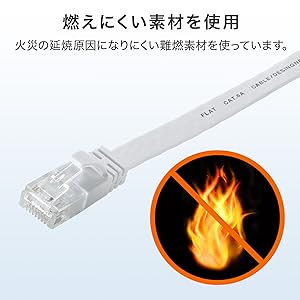 Amazon.co.jp: サンワサプライ(Sanwa Supply) カテゴリ6AフラットLAN