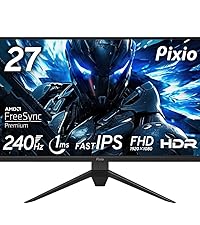 Amazon.co.jp: Pixio PX279 Prime ゲーミングモニター 27インチ FHD