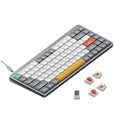 Amazon.com: nuphy Air75 V2 Portable 75% Mechanical Keyboard