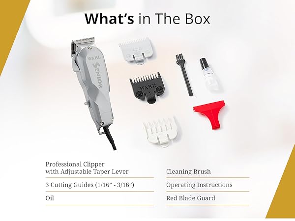 Amazon.com: Wahl Professional Senior Clipper, V9000 Motor, Corded