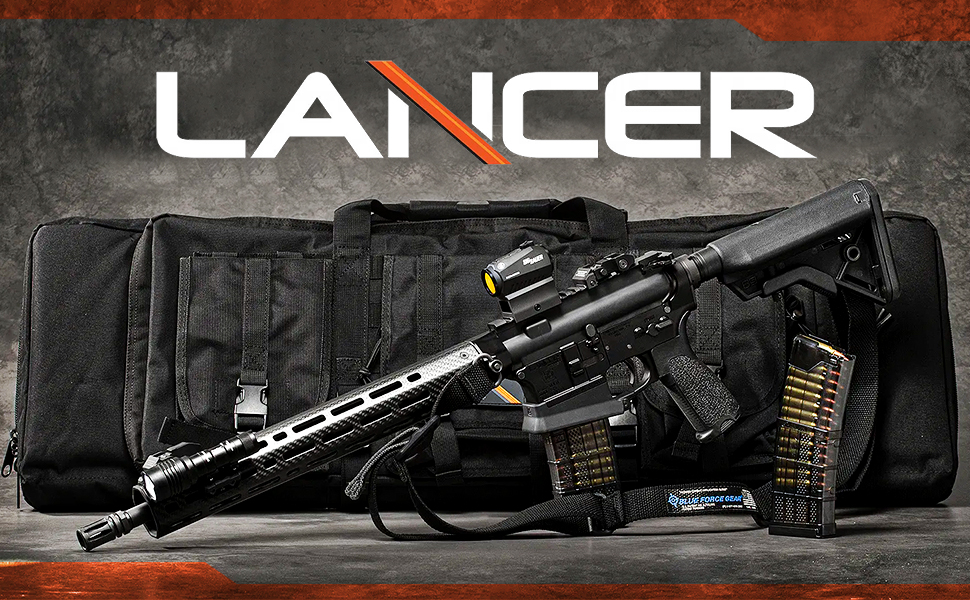 実物Lancer LCH GEN2カーボンファイバーハンドガード11.5inc 実物