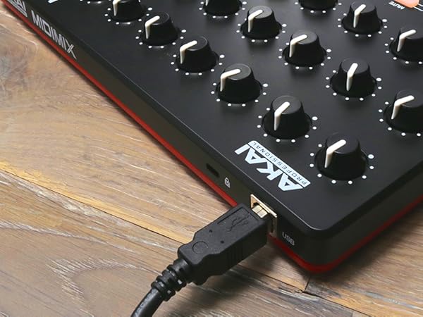 Amazon | AKAI Professional USB MIDIコントローラーミキサー