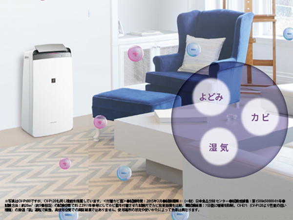 Amazon | シャープ 衣類乾燥 除湿機 CV-P120-W プラズマクラスター