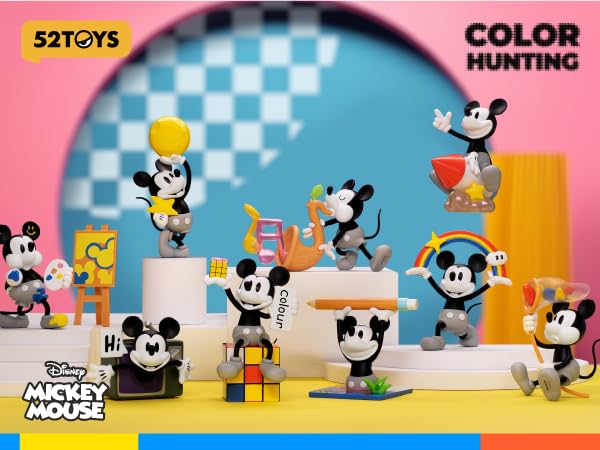 Amazon.co.jp: 52TOYS BLINDBOX Mickey Mouse Color Hunting シリーズ