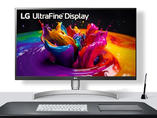 Amazon.com: LG 27UN850-W Ultrafine Computer Monitor 27-Inch UHD 4K