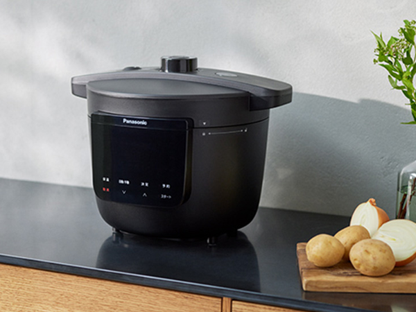 Amazon | パナソニック 電気圧力鍋 3.9L 最大6人分 圧力/低温/無水/煮