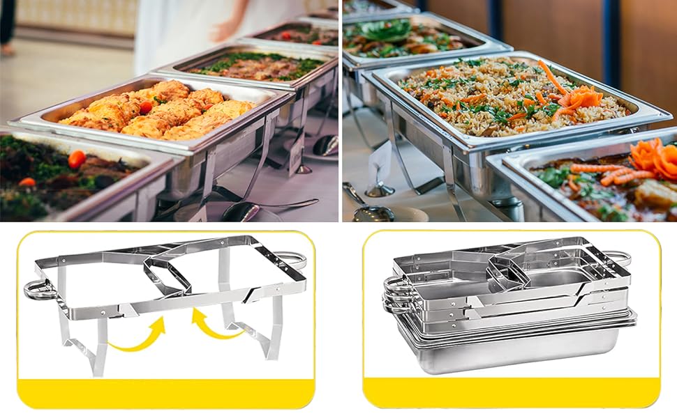 Amazon | ANJIZERUEN ビュッフェストーブ ビュッフェサーバー チェー