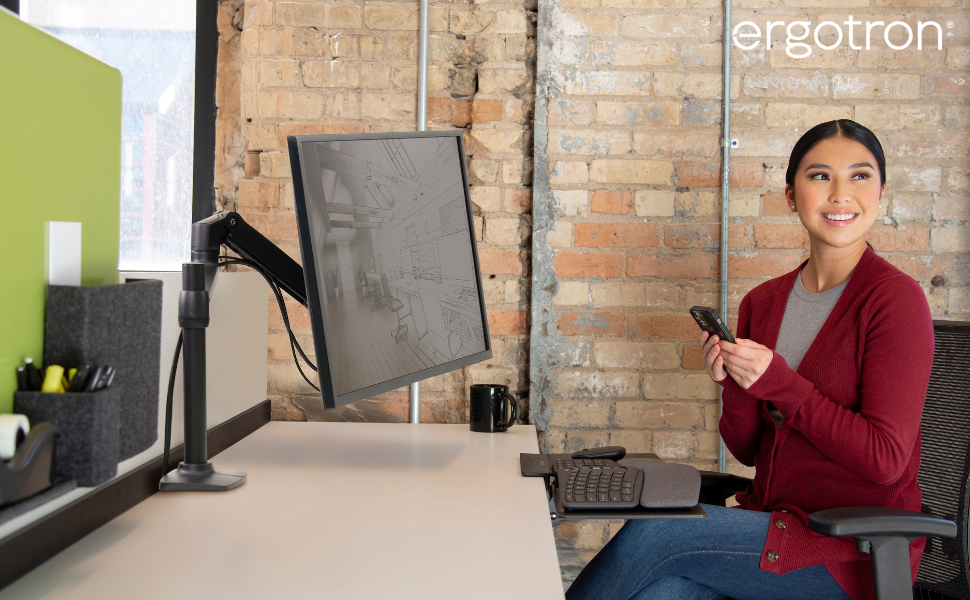 Amazon.co.jp: ERGOTRON エルゴトロン LX モニターアーム デスク