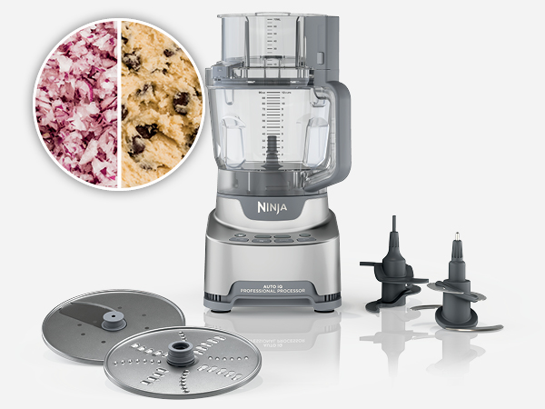 Amazon.com: Ninja Food Processor, Professional XL, 1200 Peak-Watts