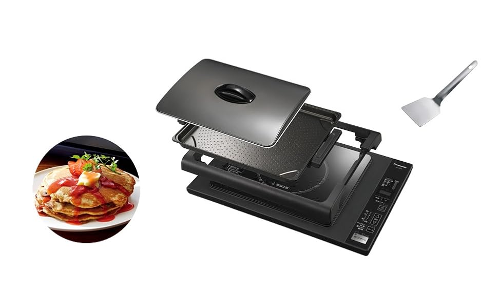 Amazon.co.jp: パナソニック ホットプレート IH 7段階火力調整 焼肉