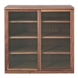 Amazon.co.jp: 無印良品 木製キャビネット 幅88×奥行44×高さ83cm