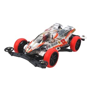 Amazon | タミヤ ミニ四駆特別企画商品 ファイヤードラゴン クリヤー