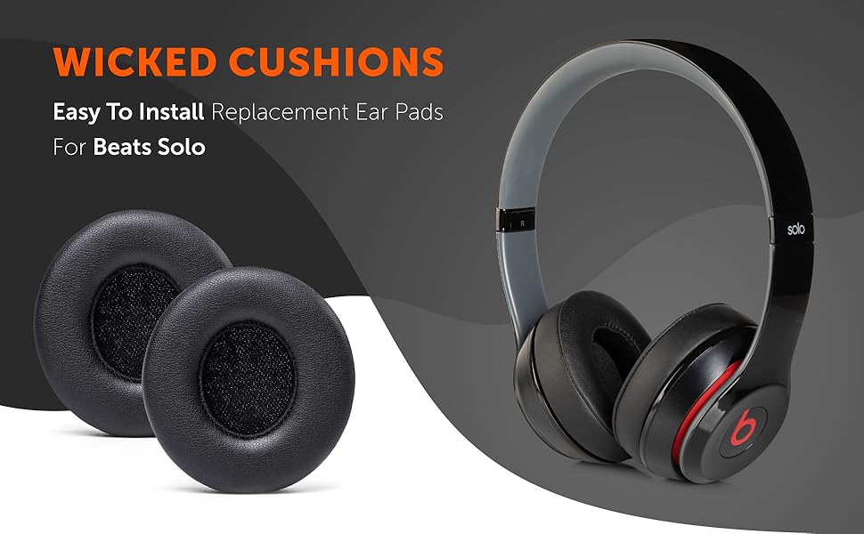 Amazon.com: Wicked Cushions Replacement Ear Pads for Beats Solo 3