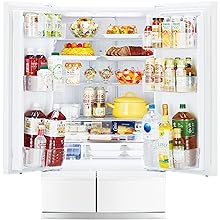 Amazon.co.jp: 三菱電機 冷蔵庫(幅65cm) 462L 観音開き 6ドア 日本製