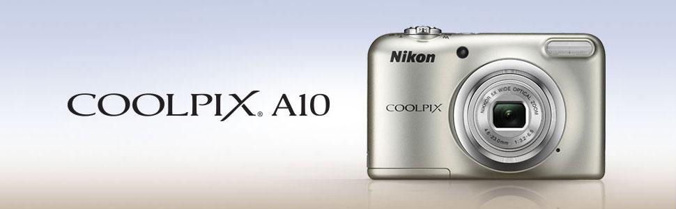 Amazon.com : Nikon COOLPIX A10, Silver : Electronics