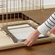 Amazon | リッチェル ペット用 木製お掃除簡単サークル 120-60(117