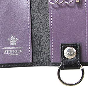 Amazon | [エッティンガー] キーケース ブラック/パープル 4 HOCK KEY