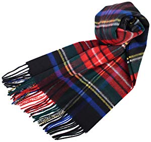 JOHNSTONS ジョンストンズ 中判チェックストール グレースチュワート