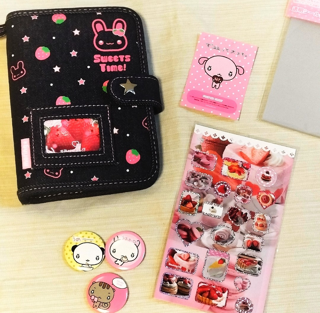 MERING メリング シール帳 ストロベリーデニムバインダー 新品】MERING