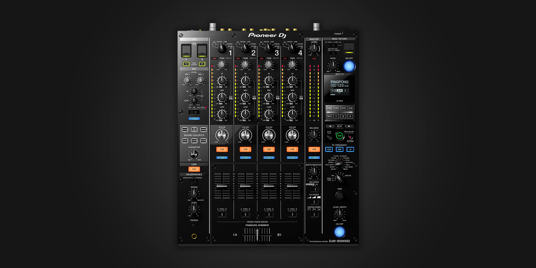 Pioneer DJ DJM-900NXS2 - Serato DJ Hardware