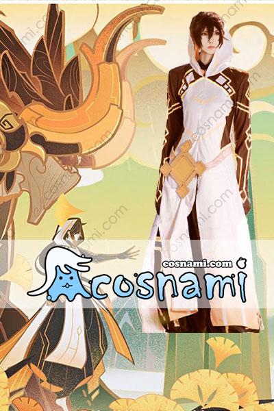 原神 モラクス 鍾離 コスプレ衣装 高級感フルセット 新品未開封 原神