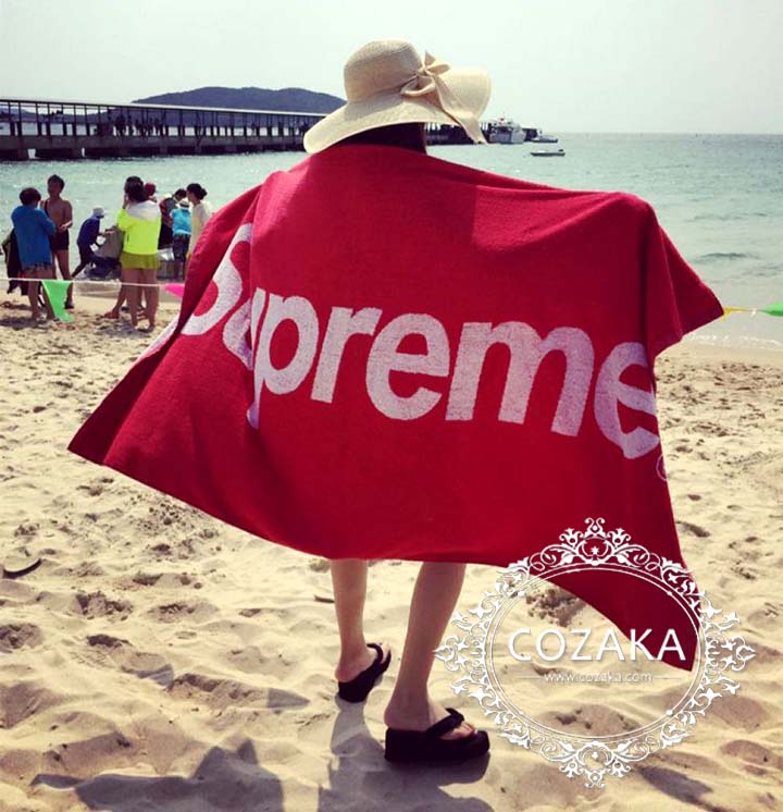 supreme beach towel シュプリーム ビーチタオル supreme バスタオル