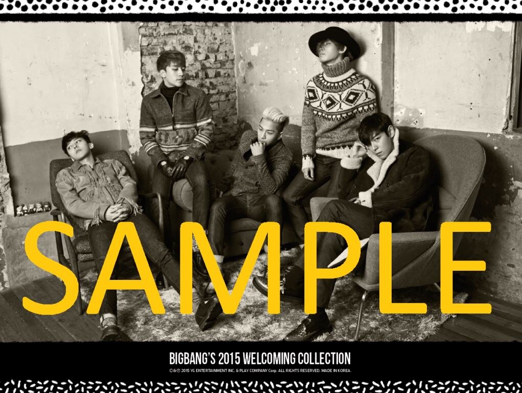 BIGBANG'S 2015 WELCOMING COLLECTION DVD」 2015.03.25 On Sale！