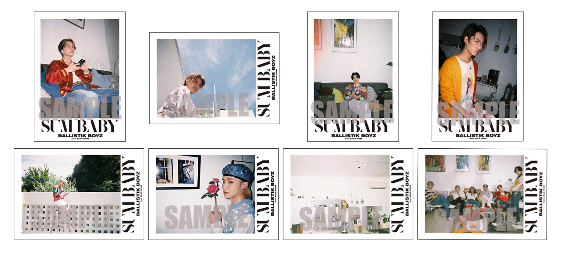 BALLISTIK BOYZ from EXILE TRIBE 4th Single「SUM BABY」FC・mobile